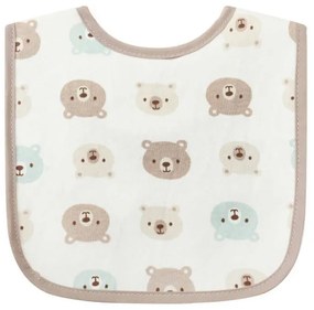 Set bavete pentru bebelusi 5 piese model ursulet Infancie