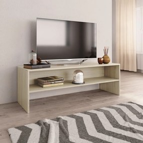 800039 vidaXL Comodă TV, stejar Sonoma, 120 x 40 x 40 cm, PAL