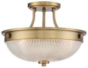 Lustră aplicată MANTLE 2xE27/60W/230V alamă Quoizel