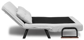 Canapea extensibilă QIRA, 2 locuri, gri