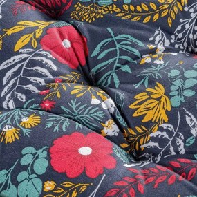 decoDoma Pernă de podea BOTANICA MIDNIGHT set 4 buc