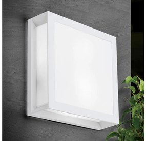 Orion - Lampă de exterior HENRY 2xE27/15W/230V IP44 albă