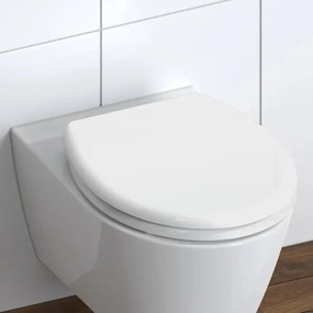 Schütte 82300-A - Capac WC alb cu SoftClose, din duroplast