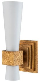 Aplică Elstead KRISTY-1WB-DG-OPAL KRISTY 1xE27/40W/230V auriu