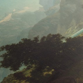 Tablou - Albert Bierstadt, Lake Lucerne, reproducere (70x50 cm)