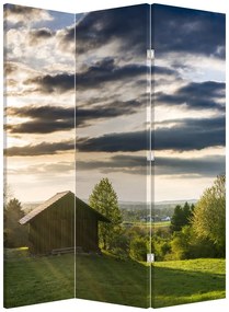 Paravan - Cabana în pădure (126x170 cm)