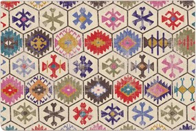 vidaXL Covor lavabil, multicolor, 120x180 cm