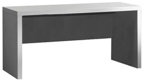 Set Mobilier Cameră Lara pentru Copii/Tineri, Alb – Pat 90x200 cm, Noptieră, Dulap 2 Uși, Birou și Polițe Perete – Vipack