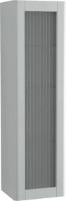 Dulap tip coloana suspendat gri deschis Krofam Moss 125 cm