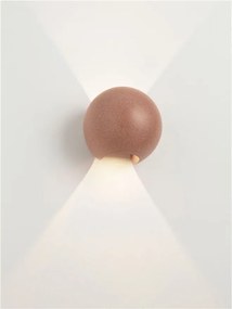 Aplica LED ambientala exterior IP65 SIMENTI Red Sandstone