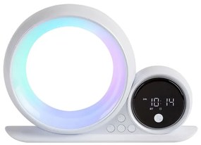 Lampă LED RGB de masă cu difuzor Rabalux 76109 WAKEWAY LED/5W/230V