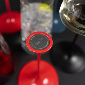 Set de 2 pahare de cristal pentru vin roșu Trebonn SplitGlass 2025110, 450 ml, Ø9.2x10.5 cm, Sistem modular, Negru