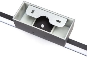 Aigostar - Aplica LED pentru oglindă de baie, 12W, 230V, 4000K, 60 cm, IP44, negru