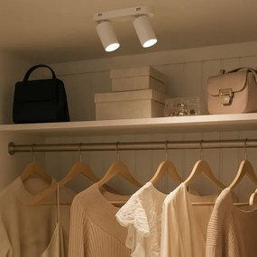 Rabalux 73086 - Spot YORLI 2xGU10/7W/230V, alb