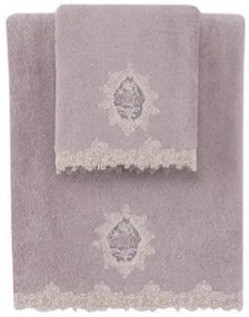 Prosop DESTAN cu dantela 50x100cm Pudrat