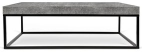 Masuță de cafea cu aspect de beton TemaHome Petra Low