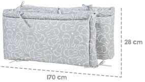 Mantinelă pentru pătuț 170 cm Miffy – Roba