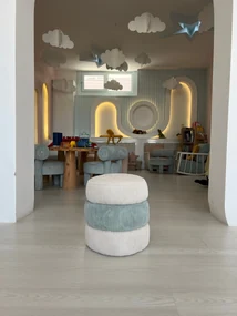 Taburete Mago (albastru + alb). 1087800