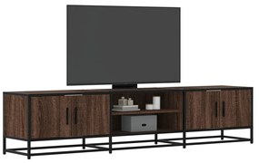vidaXL Comodă TV, stejar maro, 180x35x41 cm, lemn prelucrat