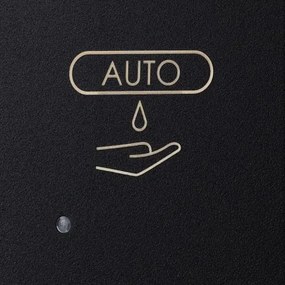 Dozator automat de sapun cu spuma Stella Automatic Slim, negru