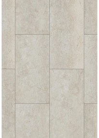 Mexen Baltic Grey prăbka panouri vinilice 610 x 305 mm SPC 6,5 mm, substrat IPEX 1,5 mm, 4 V-Fuga, Travertin - F1158-S