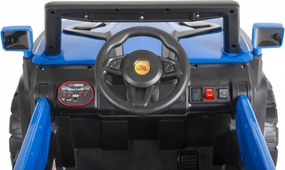 Masinuta Electrica cu acumulator pentru copii NOVOKIDS™ Atlantis Buggy UTV , 2 locuri, Cu faruri luminoase, Telecomanda, 3-8 ani , max 35 kg , 12V,