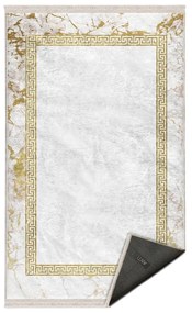 Covor alb-auriu 80x150 cm – Mila Home