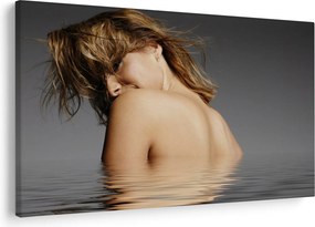 Tablou - Imaginea unei femei care face baie (90x60 cm)