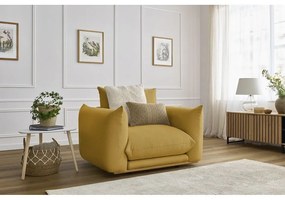 Fotoliu galben Ernest – Bobochic Paris