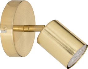 Aplice metalice clasice reglabile VICO, Ø 10 cm, aurii