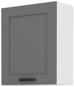 Dulap superior de bucătărie Lucid 60 G 72 1F (dustgrey + alb). 1045542