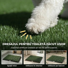 PawHut toaletă câini prato | Aosom Romania