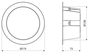 Steinel 084998 - LED lampă cu senzor, 10,8W, 230V, 3000/4000/5700K
