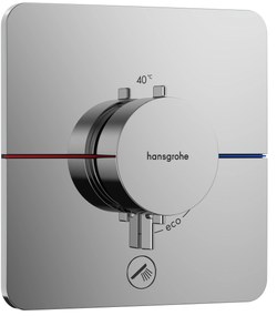 Hansgrohe ShowerSelect Comfort Q baterie de duș ascuns cu termostat crom 15589000