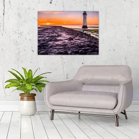 Tablou cu far (70x50 cm), în 40 de alte dimensiuni noi