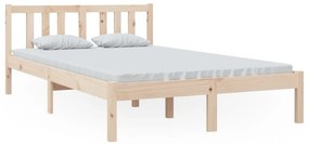 814879 vidaXL Cadru de pat, 120x200 cm, lemn masiv de pin