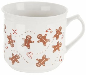 Cană mare din ceramică Orion Gingerbread,  0,5 l