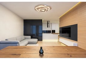 Plafonieră LED dimabilă Globo 41768-40 JACKS LED/40W/230V + telecomandă