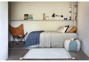 Covor crem lavabil/țesut manual din bumbac 120x160 cm Bloom Natural – Lorena Canals