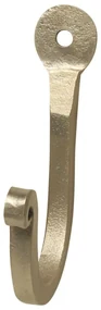 Cuier auriu, din metal, cu agatatoare, Anne