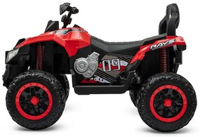 Quad electric Baby Mix Rave 4 x 4, roșu