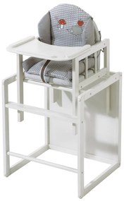 Pernă de scaun pentru copii gri Adam &amp; Eule – Roba