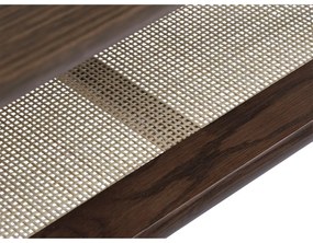 Măsuță de cafea maro cu blat cu aspect de lemn de stejar 60x120 cm Barrali – Unique Furniture