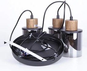 Lustră pe cablu REID 3xE27/15W/230V Globo 15707-3HR