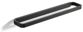 Suport de perete pentru prosoape Zone Rim, lățime 44 cm, negru