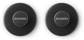 Set 2 agatatoare prosoape Brabantia ReNew 1003485, Kit de montare inclus, Pana la 2 kg, Gri inchis