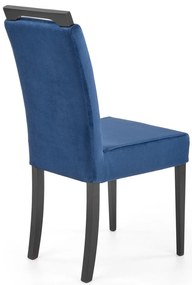 Scaun de sufragerie Centura (albastru + negru). 1028099