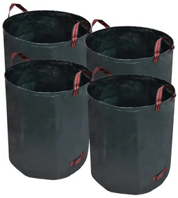 Coșuri de gunoi 272 L 150 g/mp, 4 buc., Verde închis