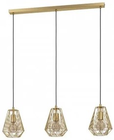 Suspensie vintage 3 becuri E27 STYPE 43696 Eglo