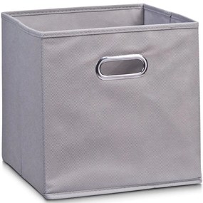 Organizator pentru diverse, Zeller, 32x32x32 cm, Tesatura, Gri